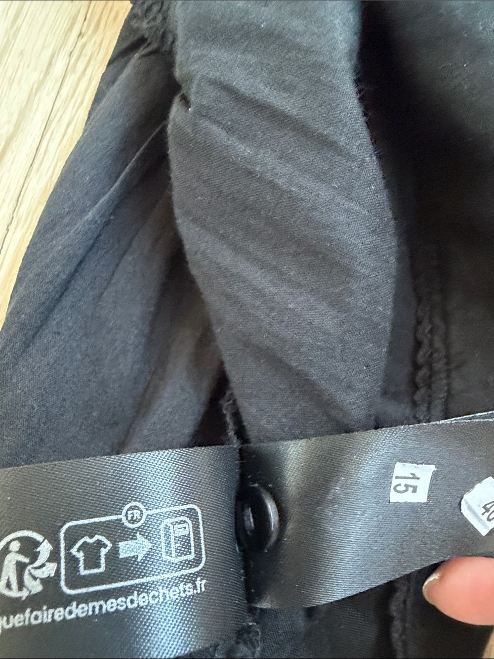 Zara Black Lace-Trim Peasant Blouse - Picture 11 of 12